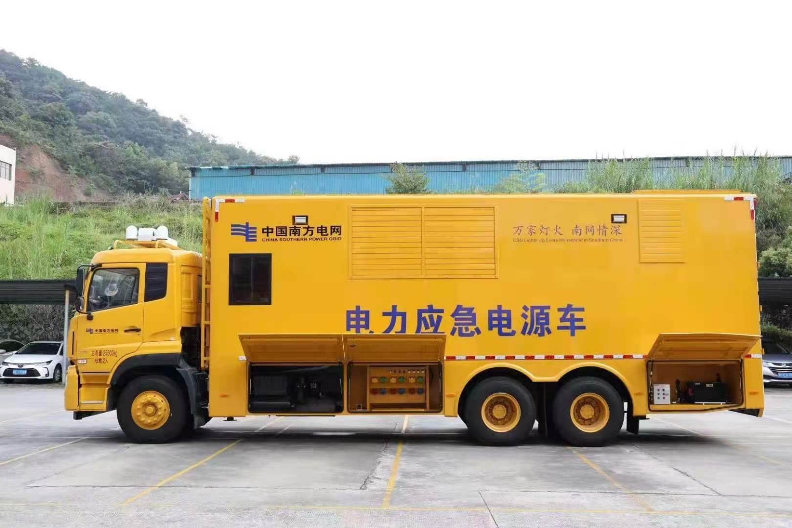 蕉岭安康大型柴油发电机发电车UPS电源出租租赁
